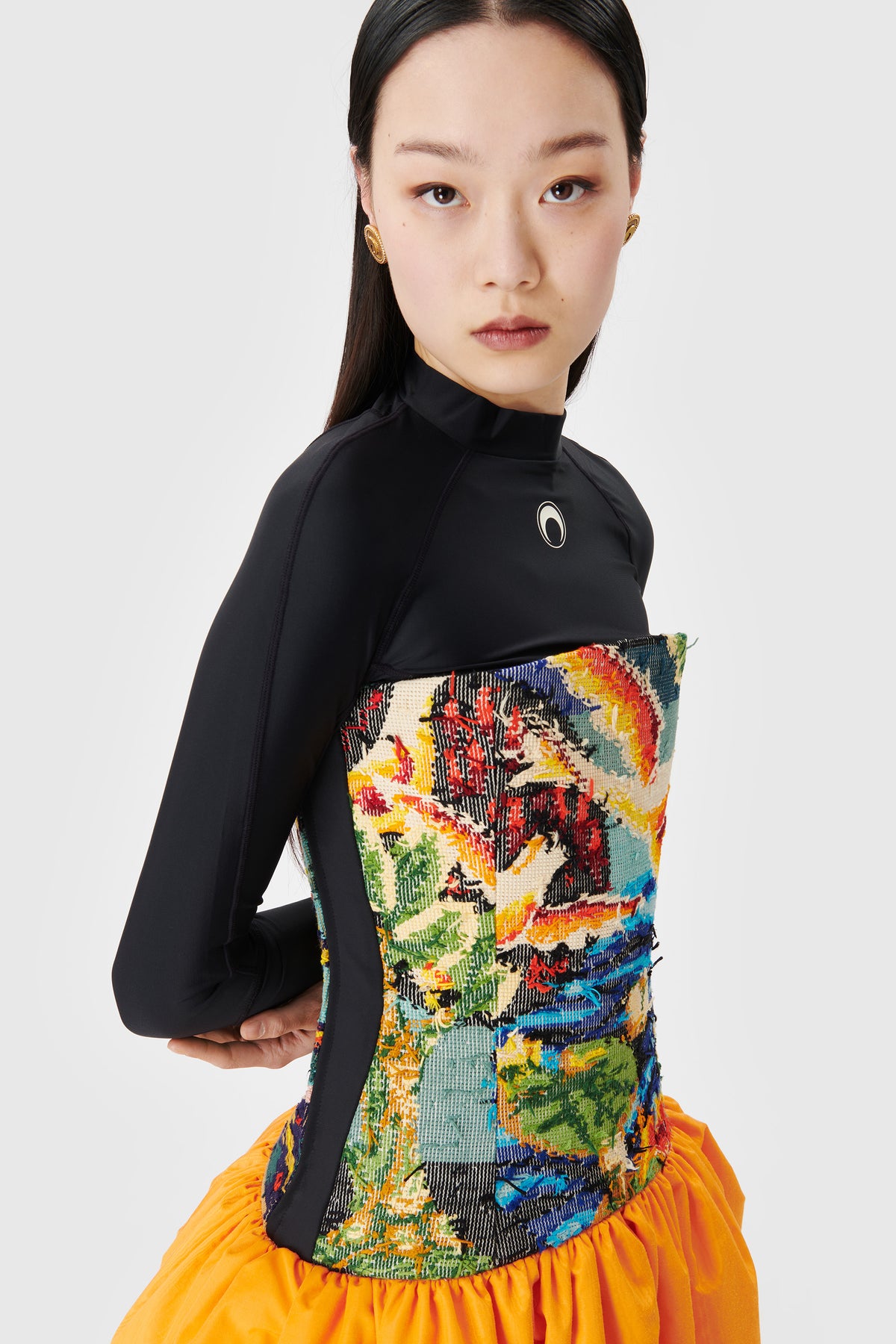 Printed Tapestries Ball Gown, image 4 of 6