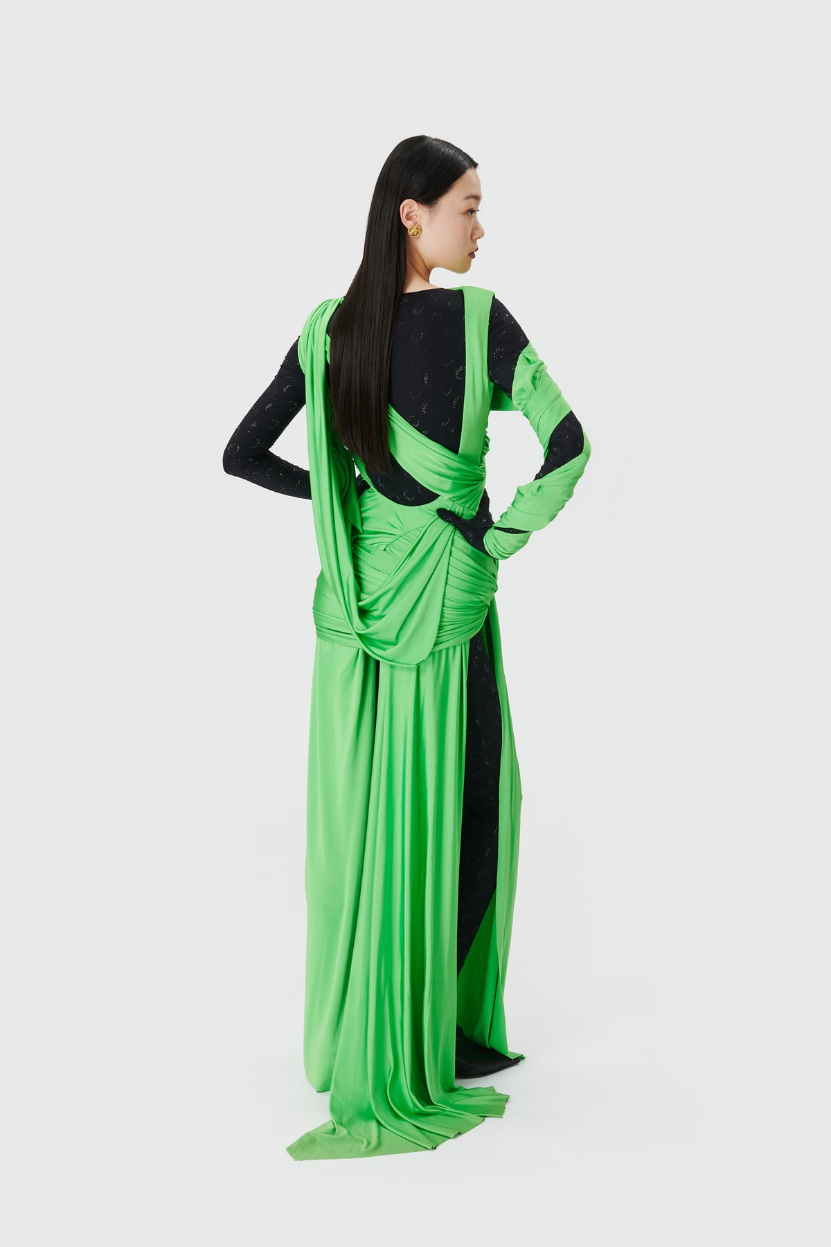 Body Shelter Draped Dress