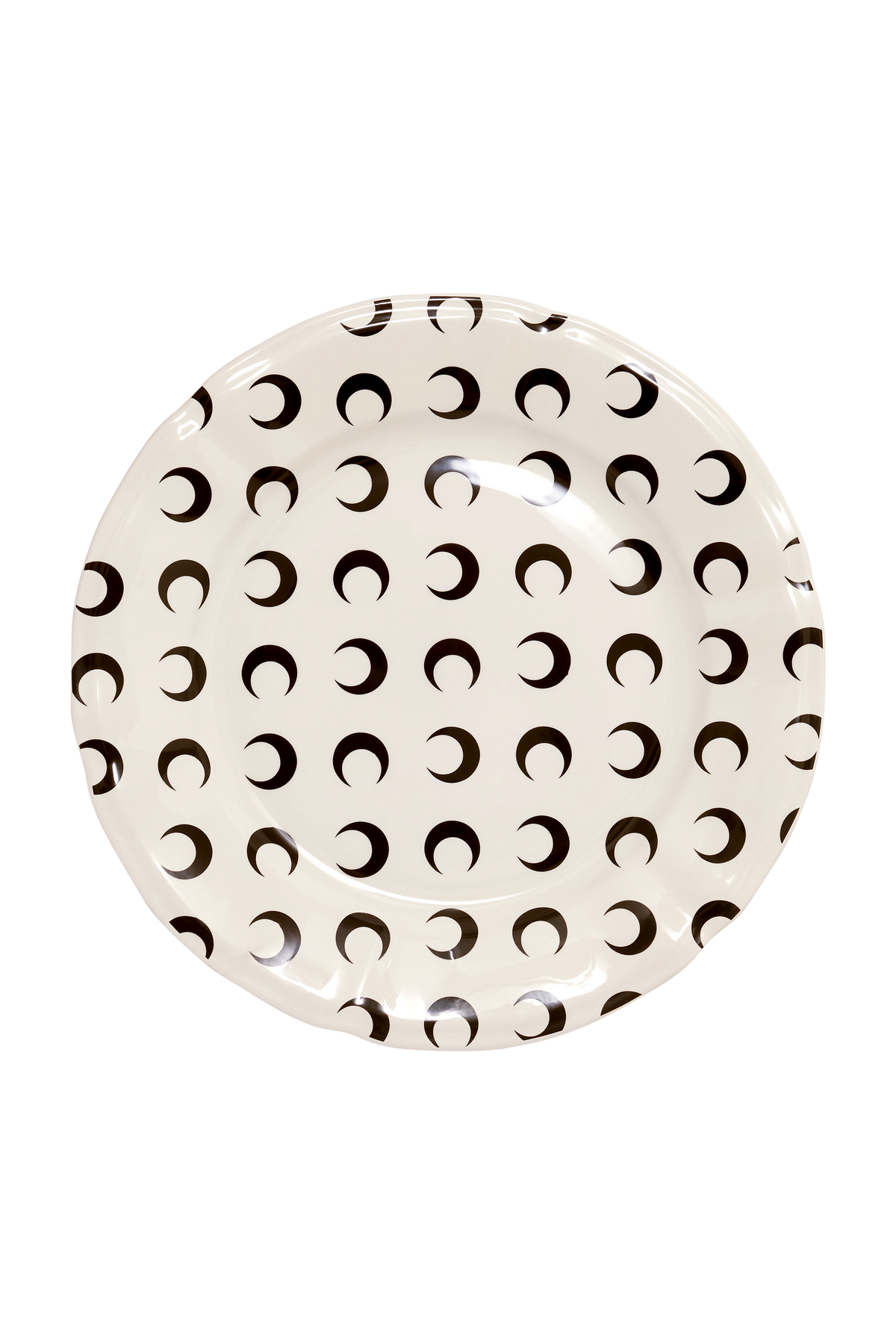 SET OF TWO LARGE UPCYCLED PLATES X GIEN