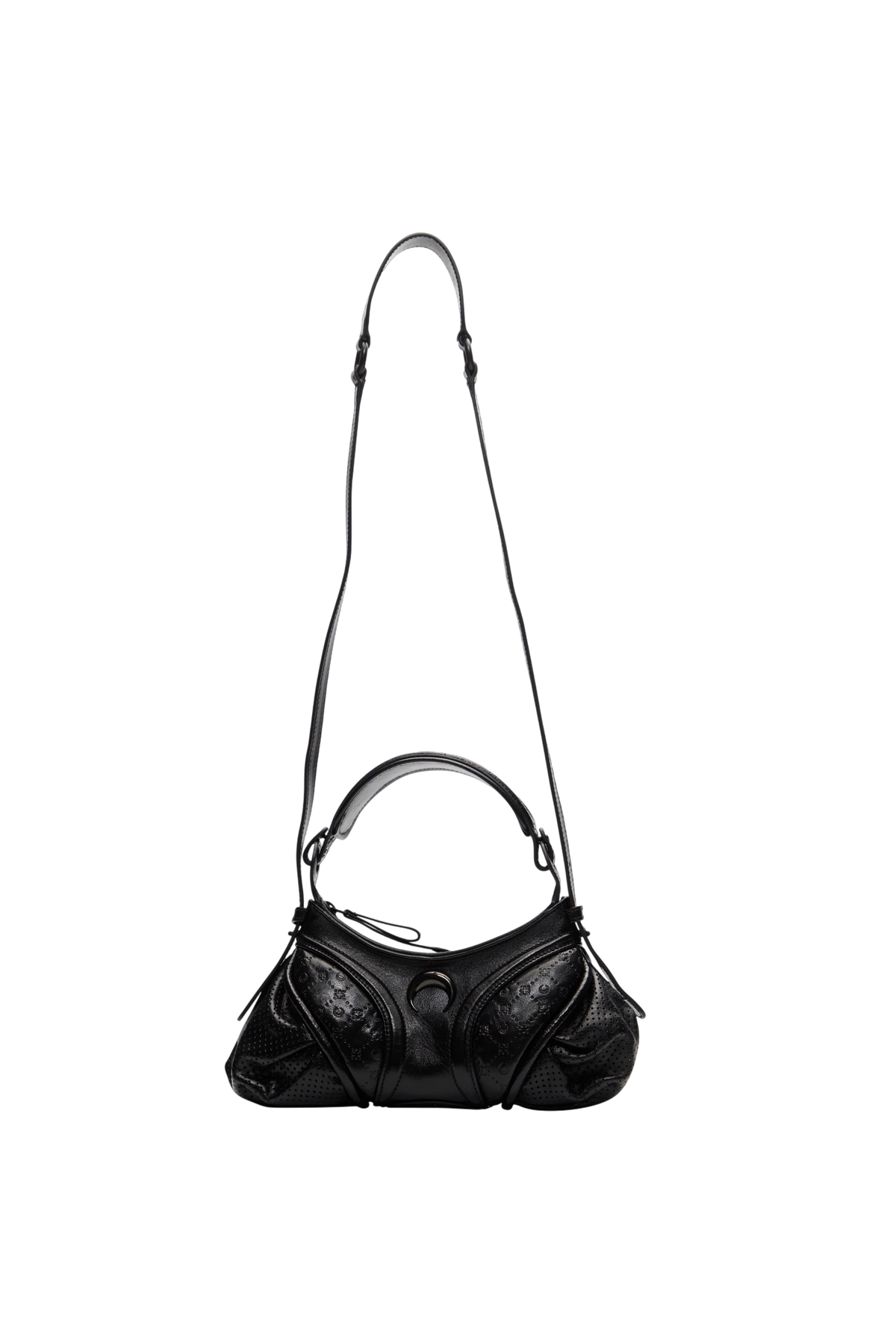 MOONOGRAM EMBOSSED LEATHER FUTURA MINI