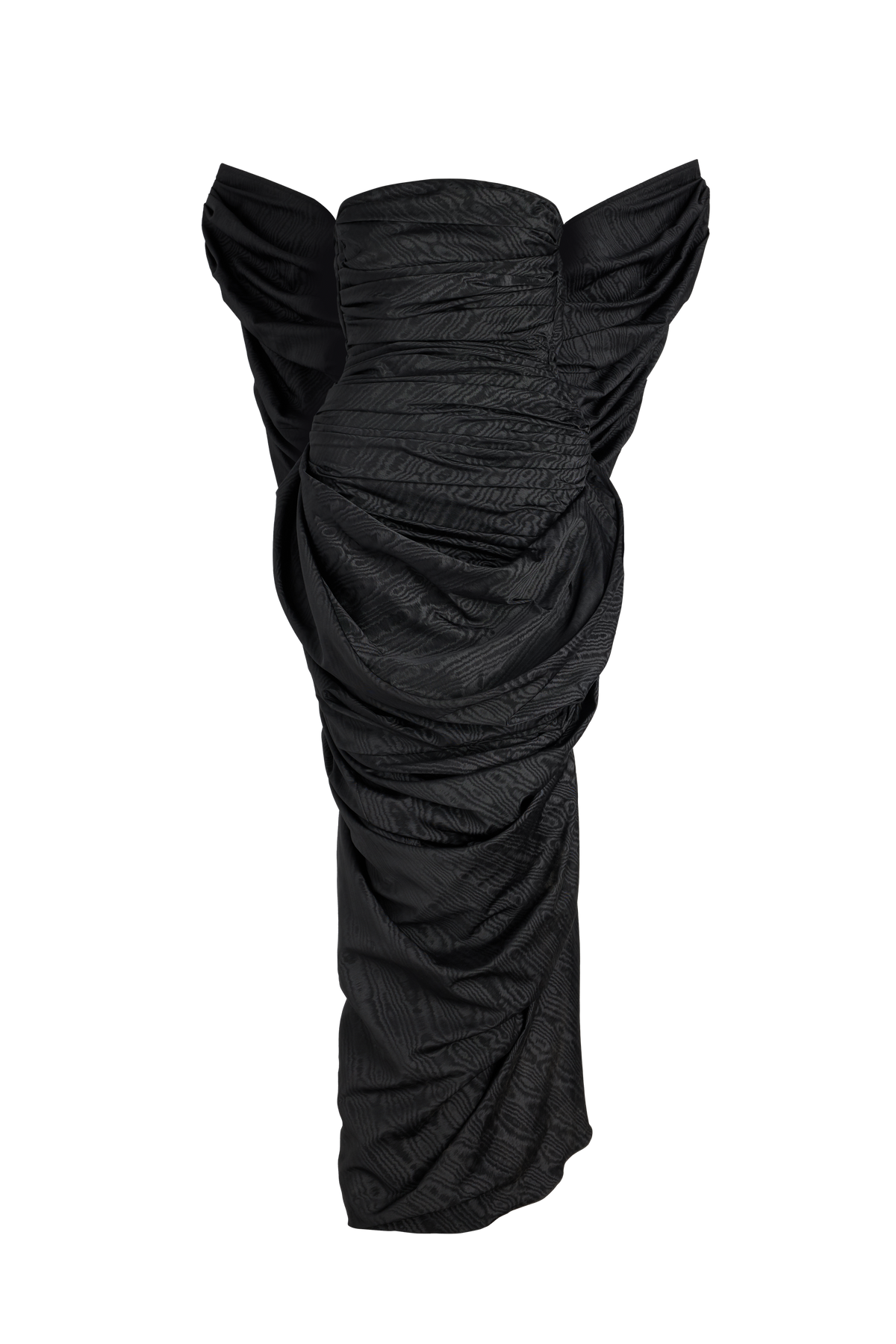 Moire Winged Dress
