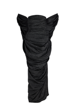 Moire Winged Dress