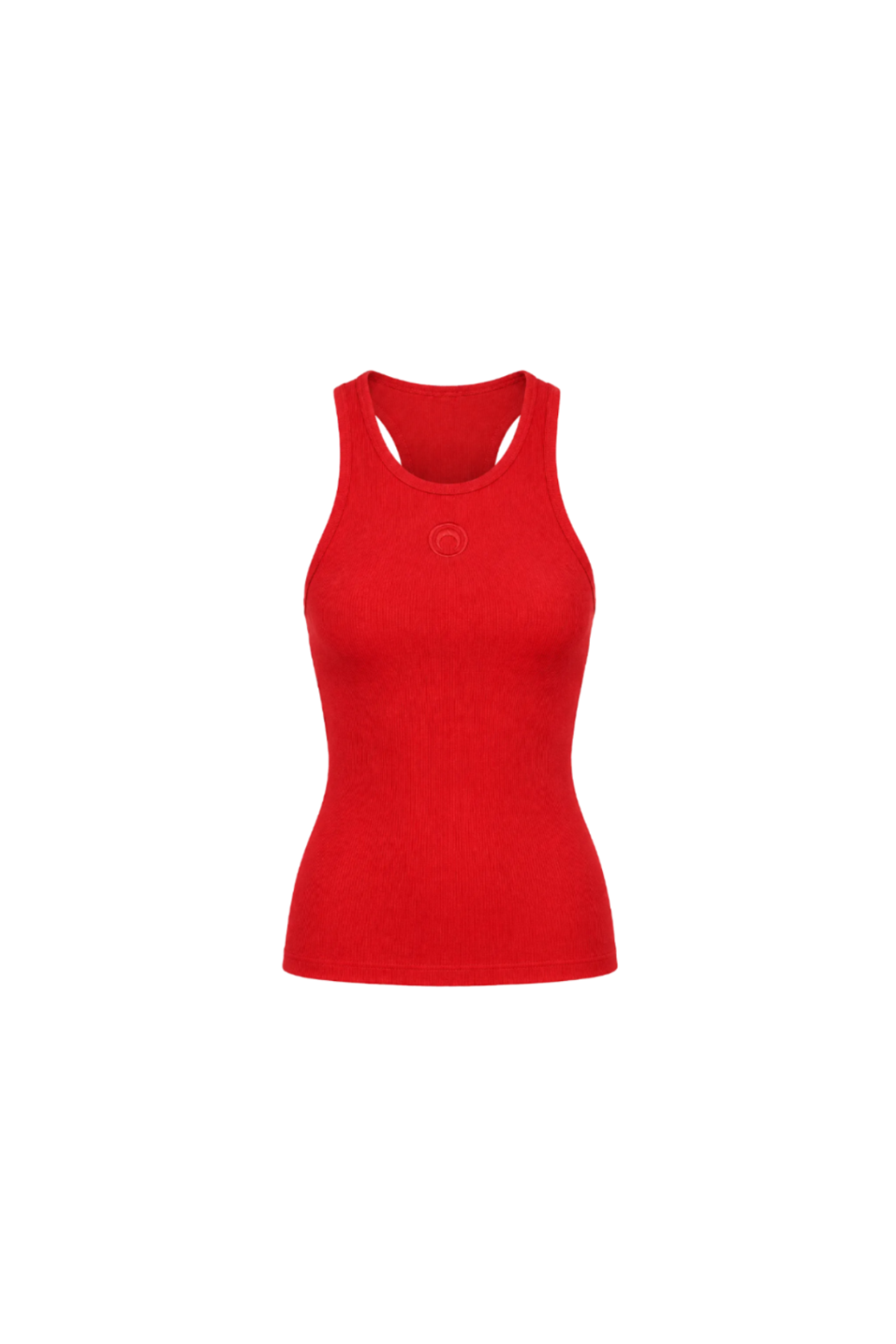 MOON LOGO RIBBED TANK TOP
