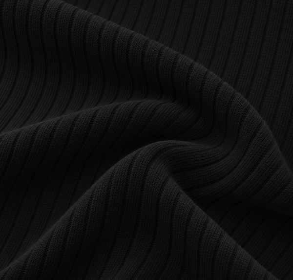 MOON LOGO JERSEY BLACK