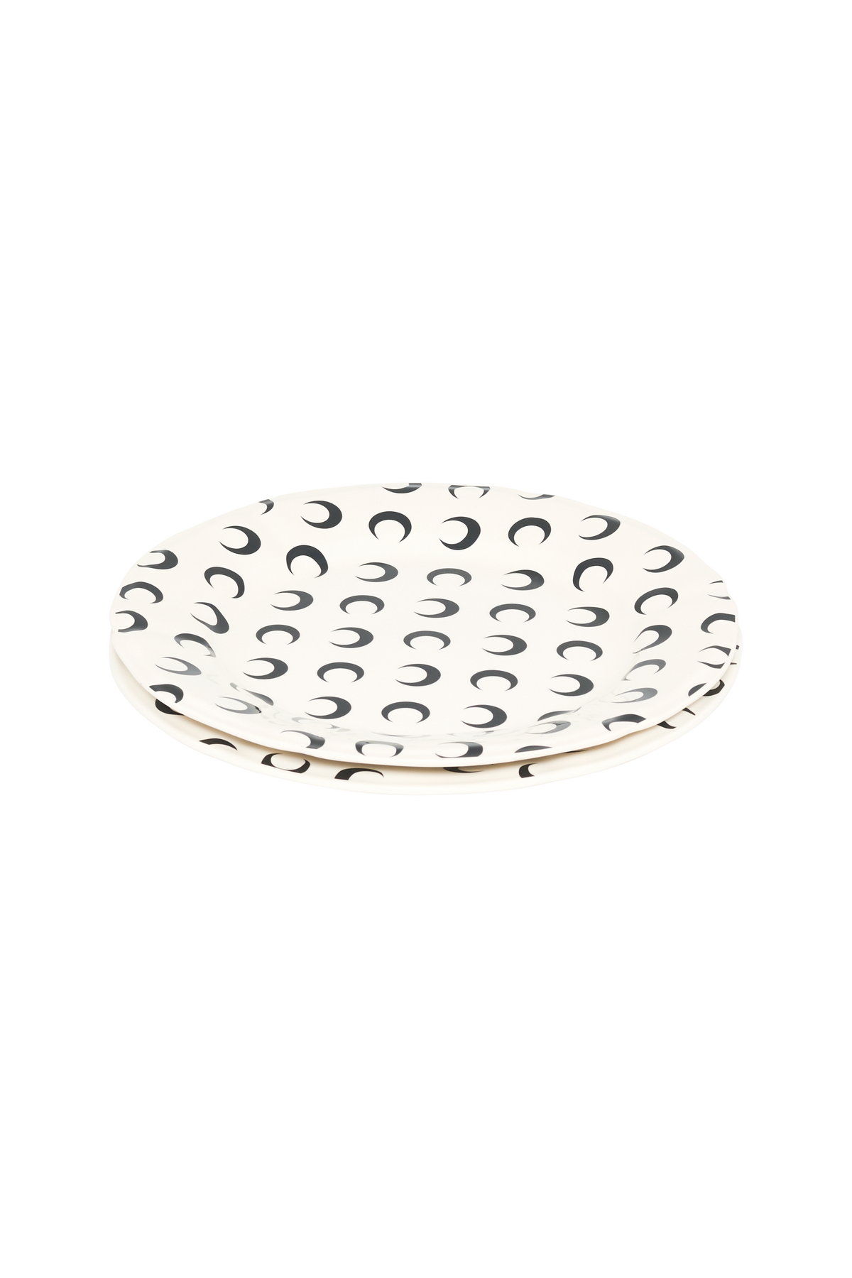 SET OF TWO LARGE UPCYCLED PLATES X GIEN