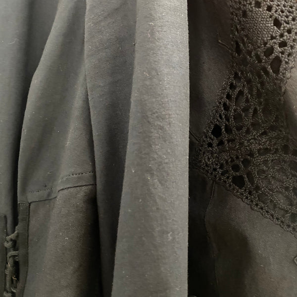 Pillowcase Linen Black