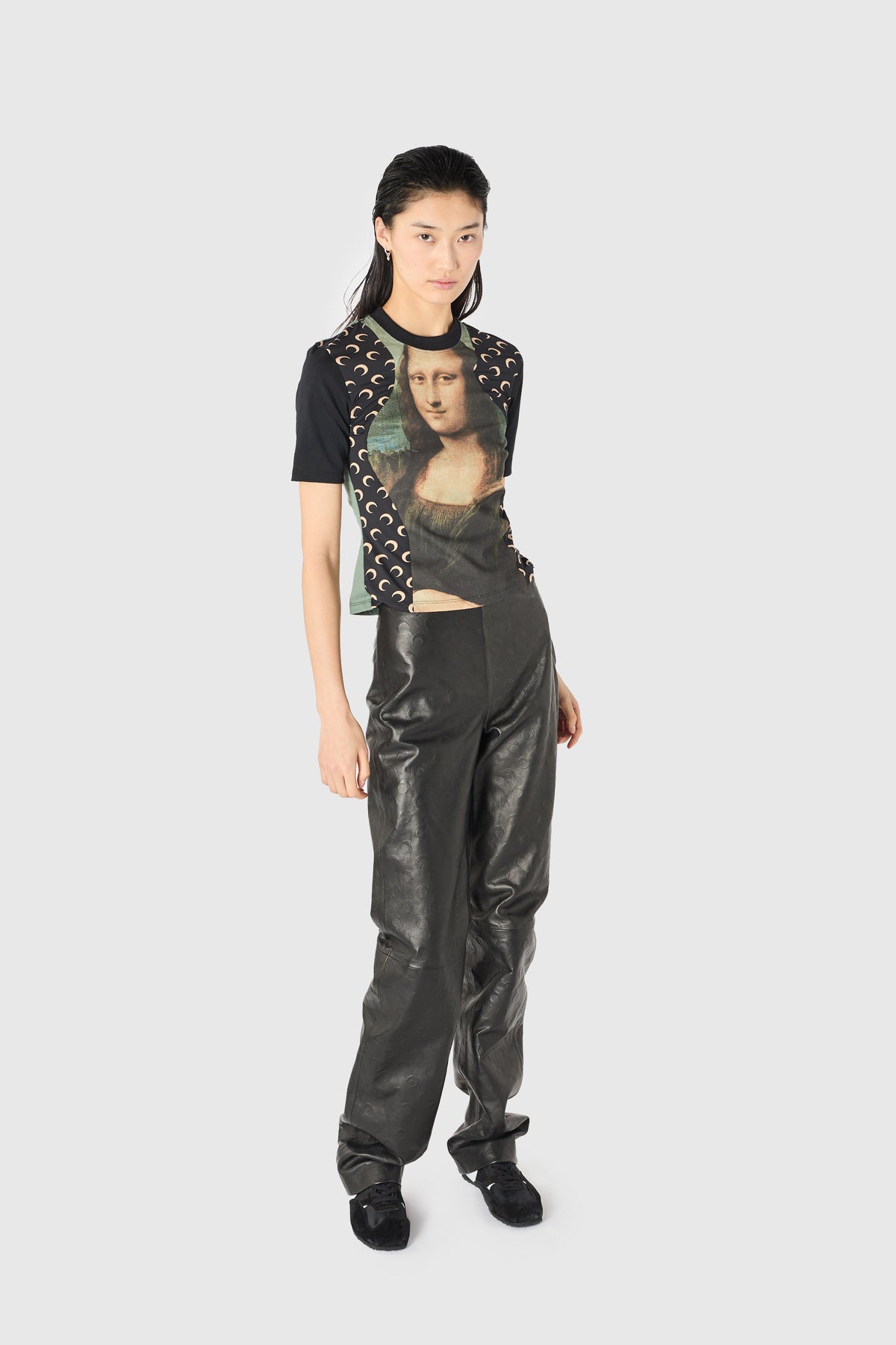The Louvre Upcycled Baby-Fit T-Shirt Mona Lisa