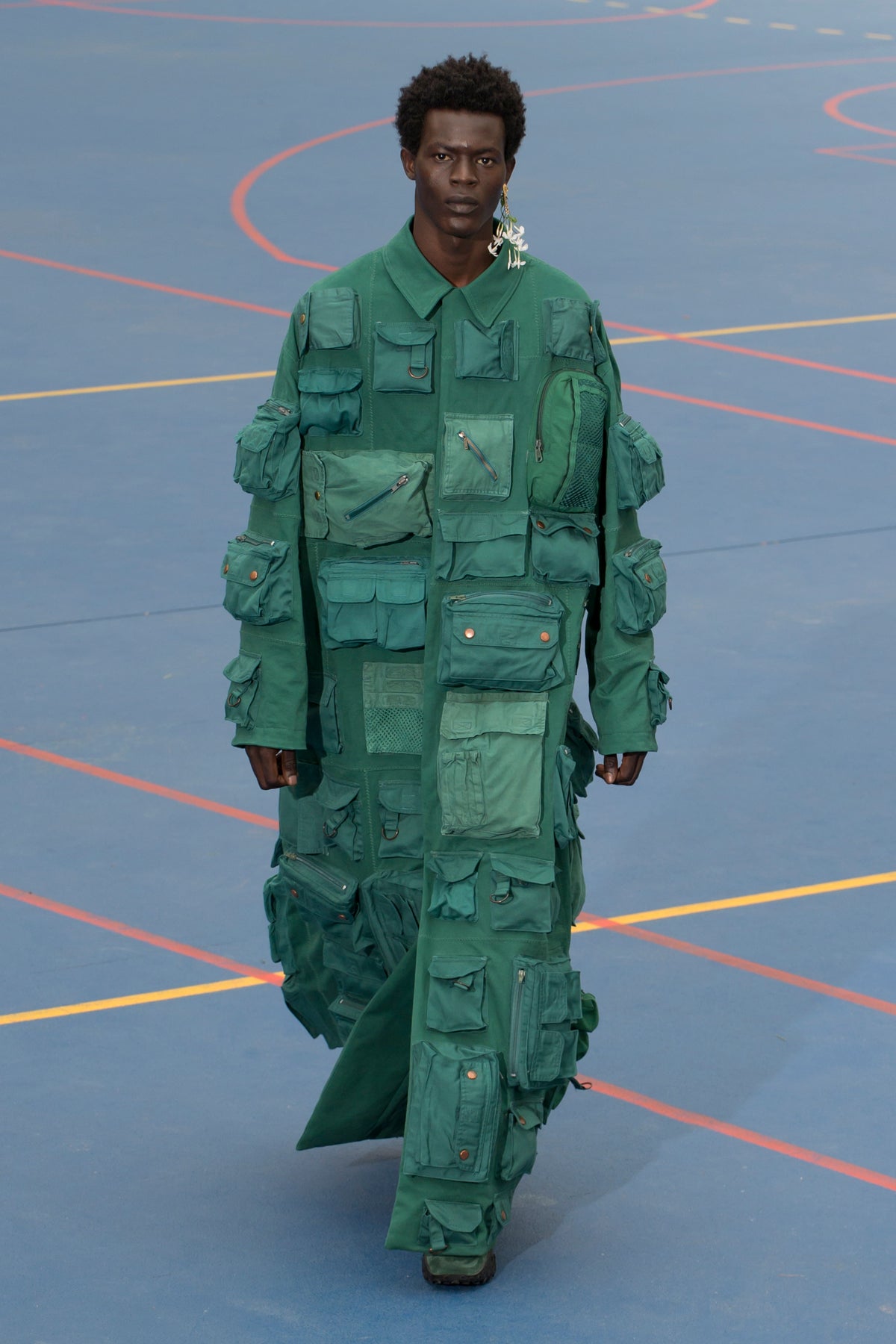 Evergreen Bell Coat