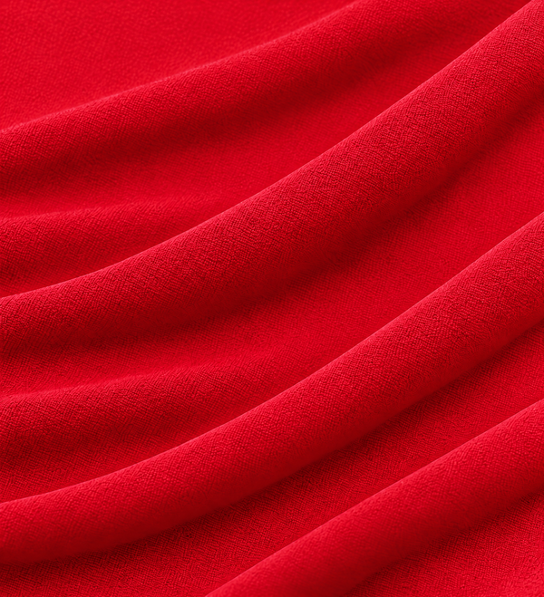 MATT CREPE JERSEY RED
