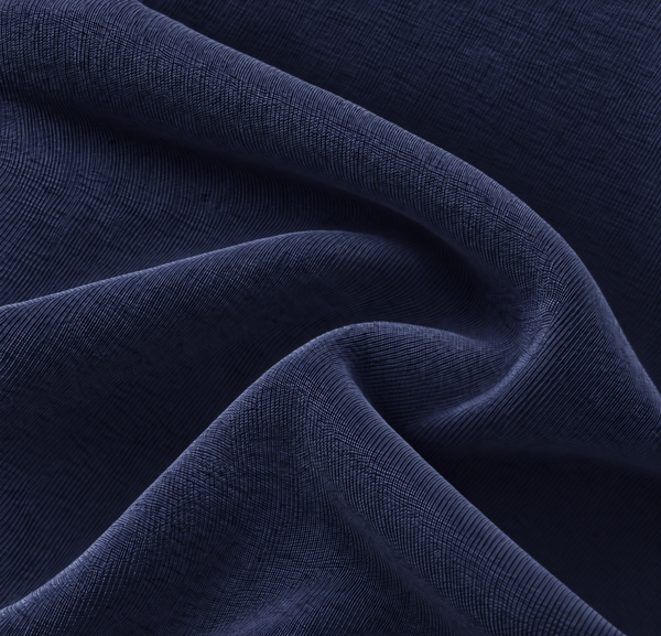 MOON LOGO RIBBED JERSEY NAVY