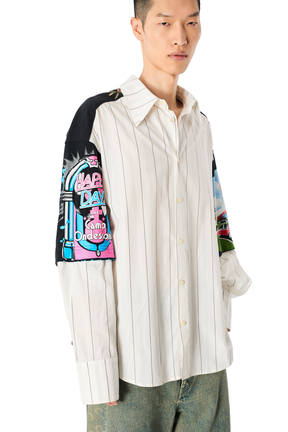 BI-FABRICS LONG SLEEVES SHIRT WITH STRIPES