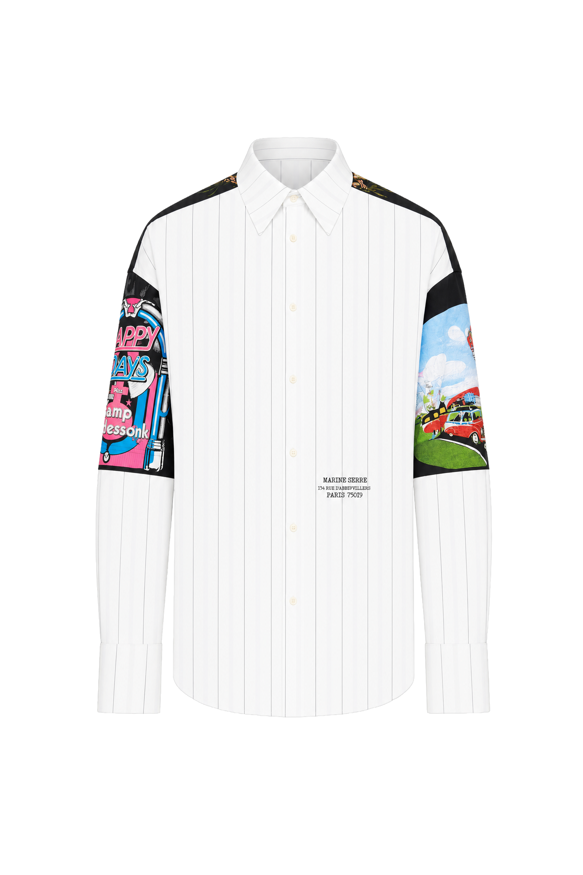 BI-FABRICS LONG SLEEVES SHIRT WITH STRIPES