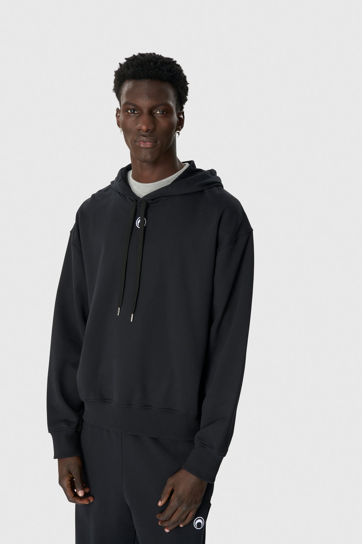 Moon Logo Fleece Hoodie