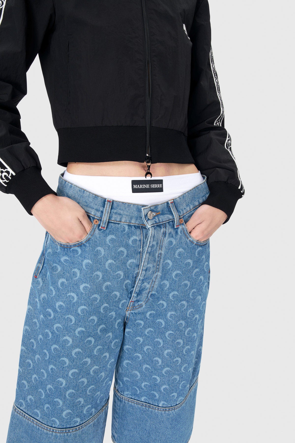 LIGHT BLUE DENIM BERMUDA