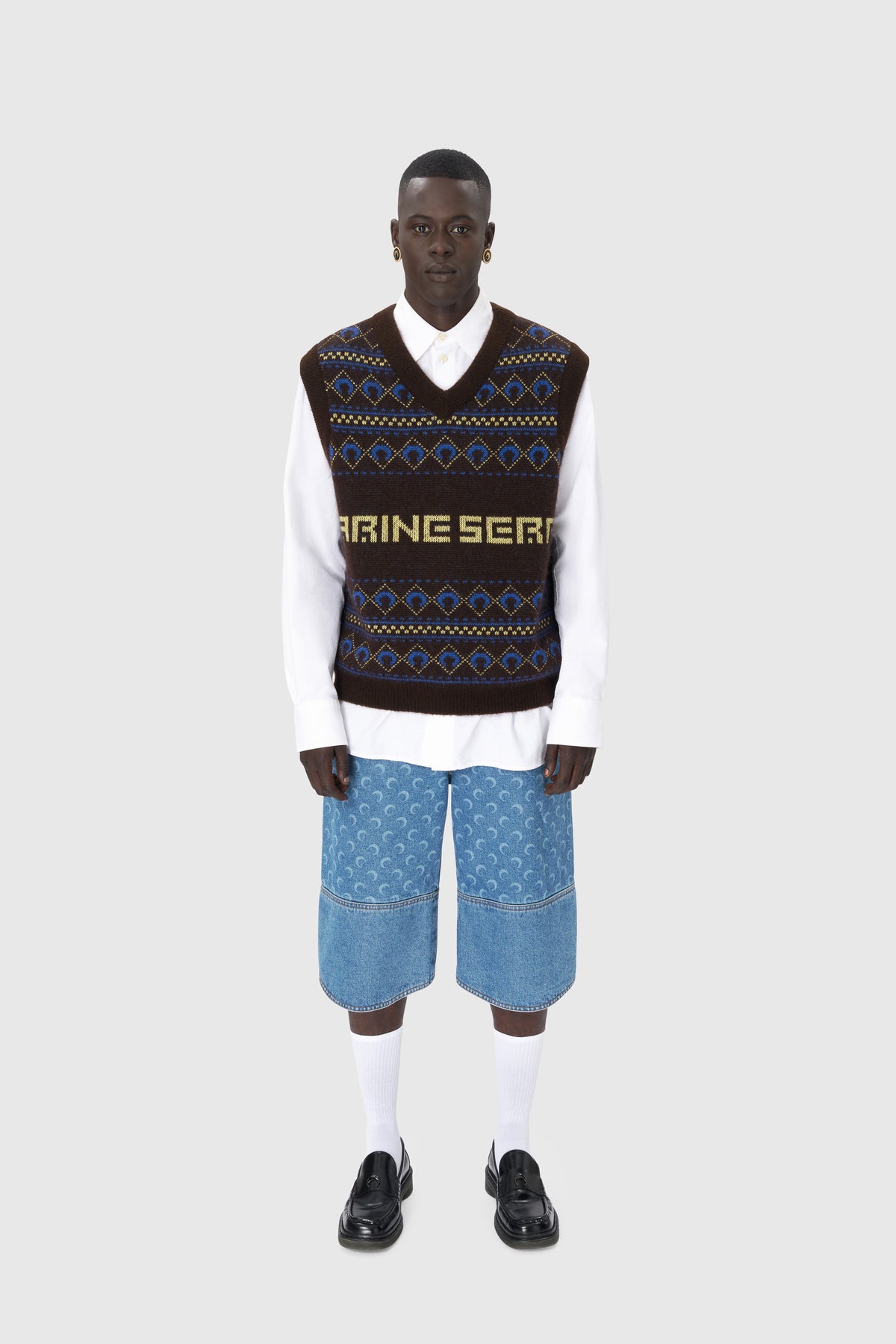 LIGHT BLUE DENIM BERMUDA