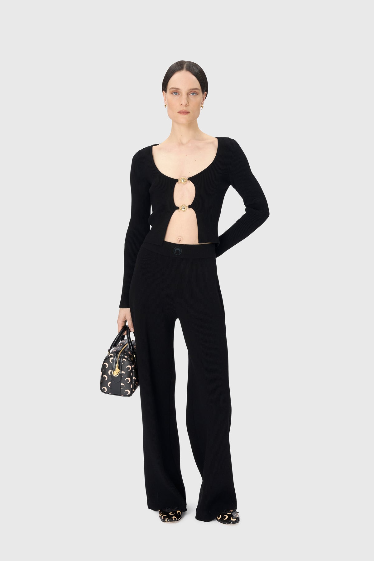 Cardigan ouvert en tricot Moon Jewelry