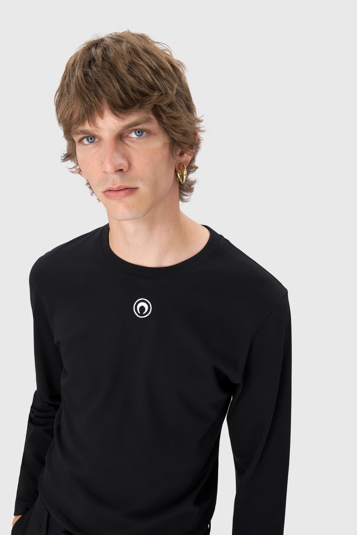 Organic Cotton Plain Long Sleeve T-shirt