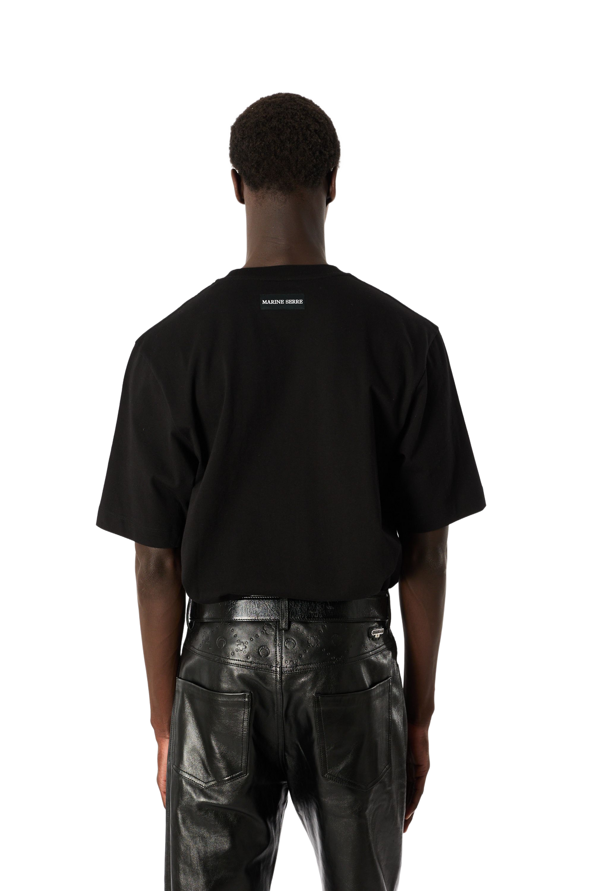 Moon Logo Jersey Loose Fit Short Sleeves T-Shirt
