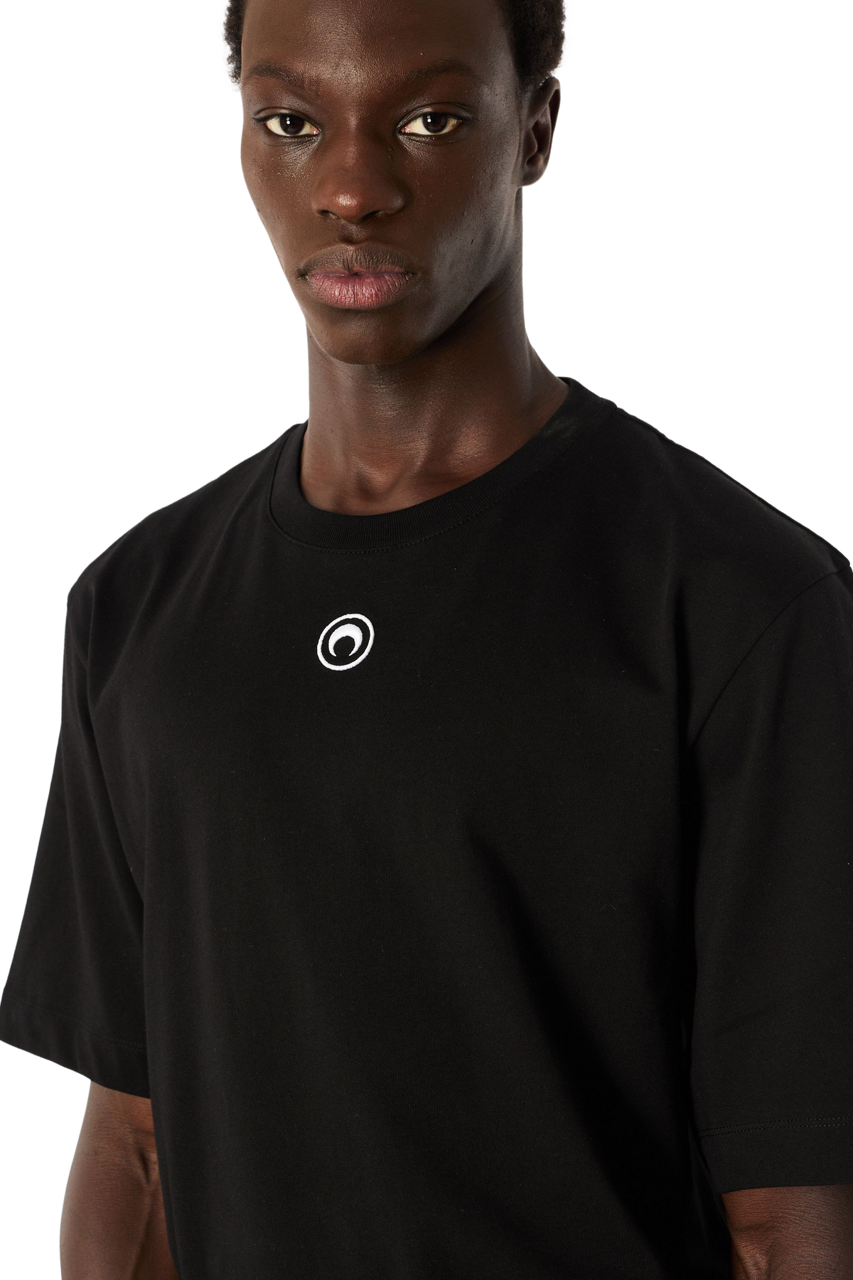 Moon Logo Jersey Loose Fit Short Sleeves T-Shirt