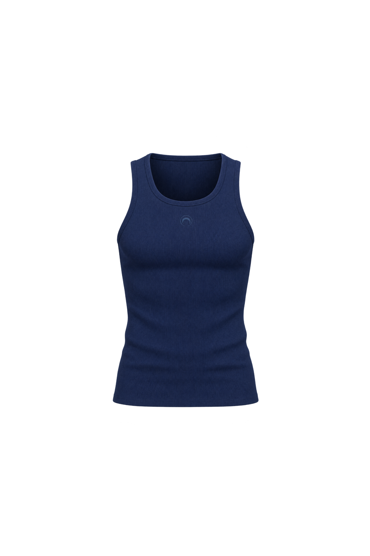MOON LOGO RIBBED TANK TOP