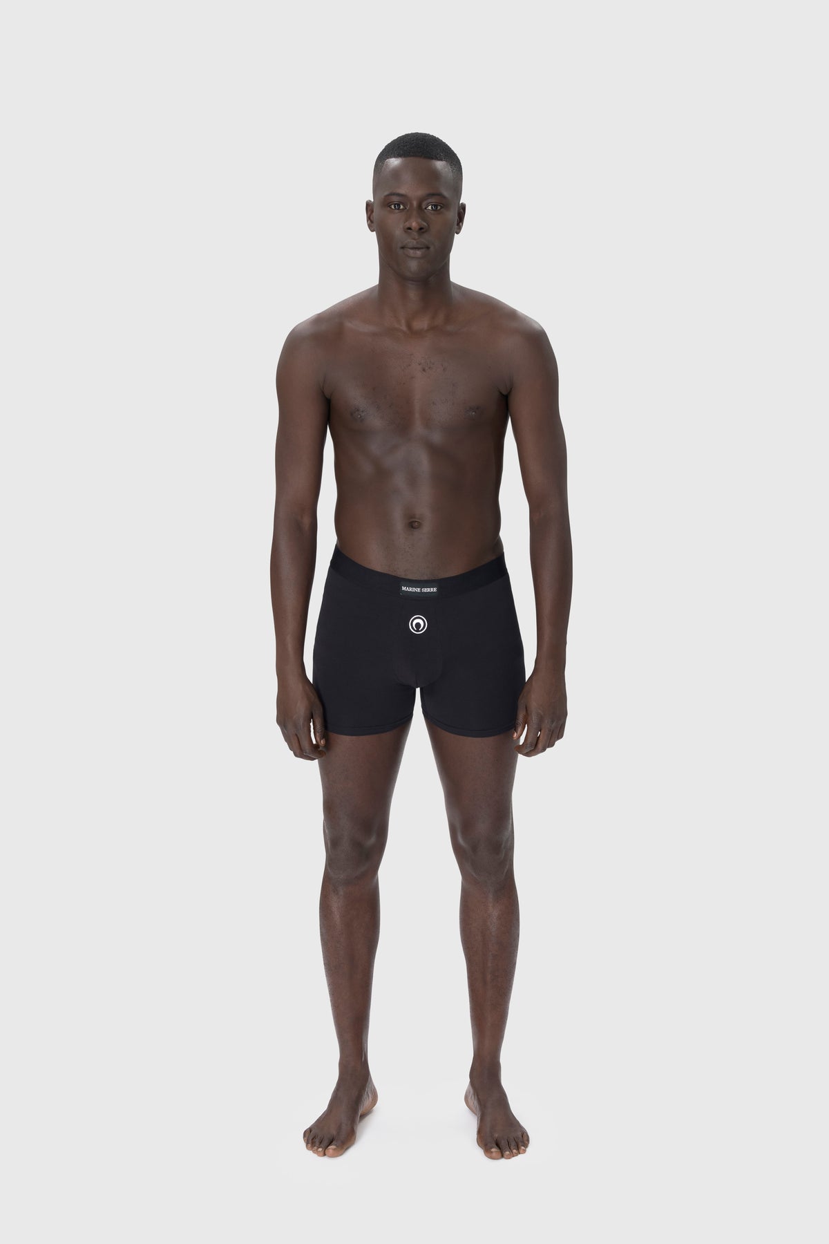 Moon Logo Stretched Jersey Boxer Short