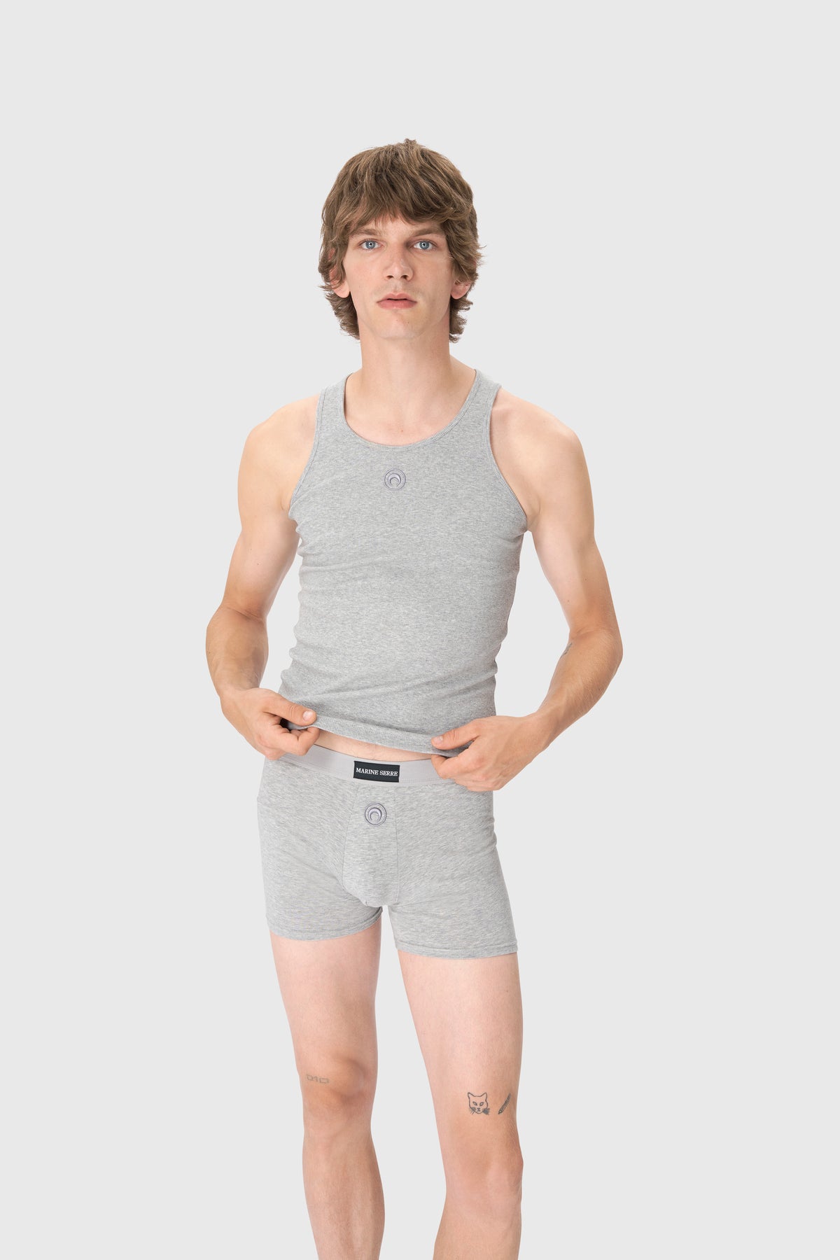 Moon Logo Stretched Jersey Boxer Short