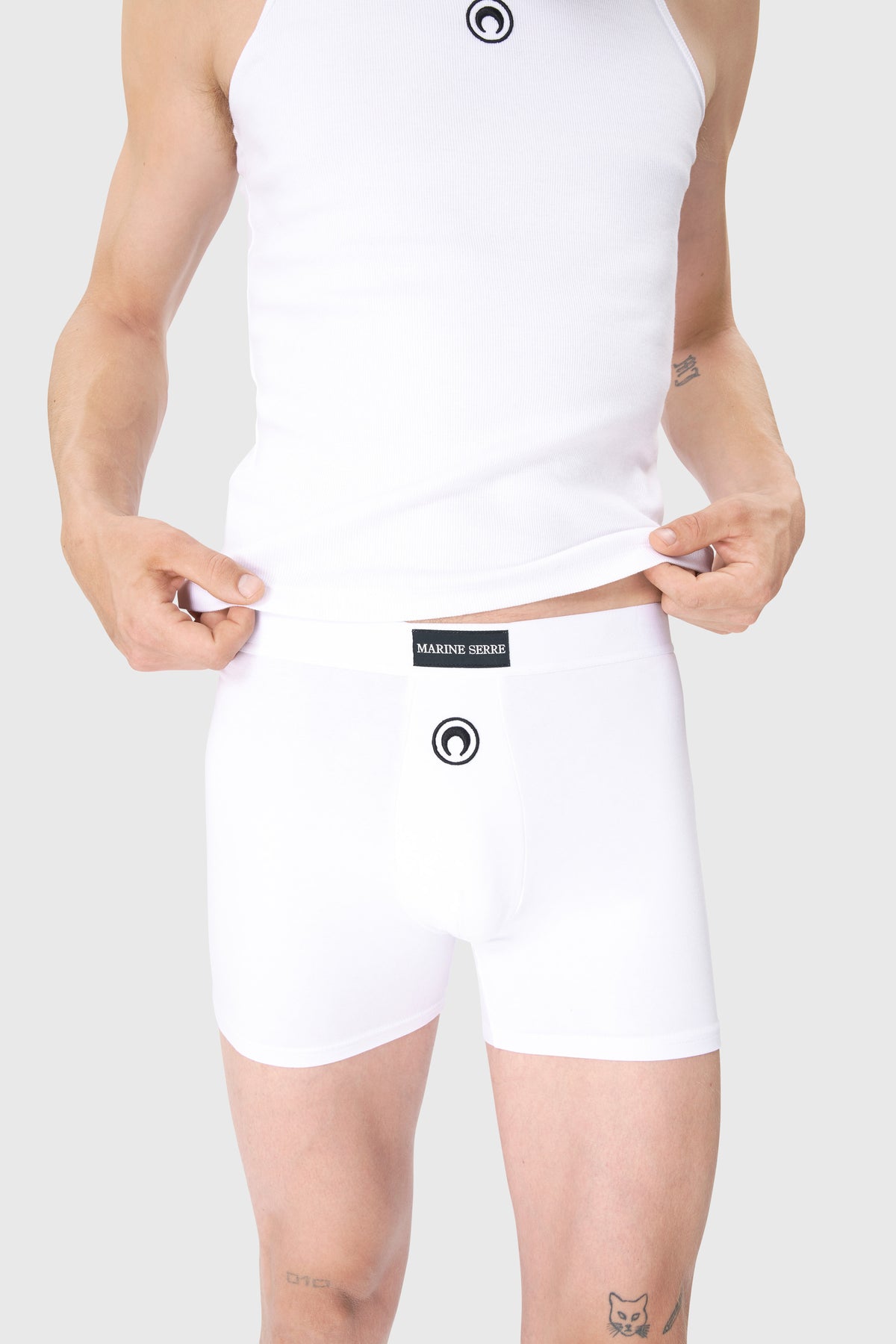 Moon Logo Stretched Jersey Boxer Short, image 2 of 3