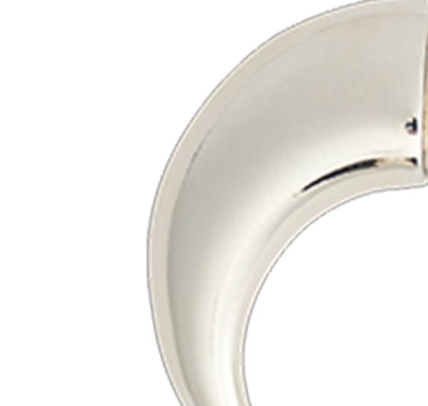 Silver Recycled Brass 