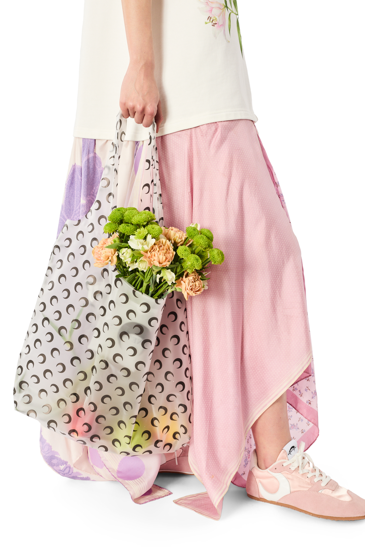 See-through Moon shopping bag