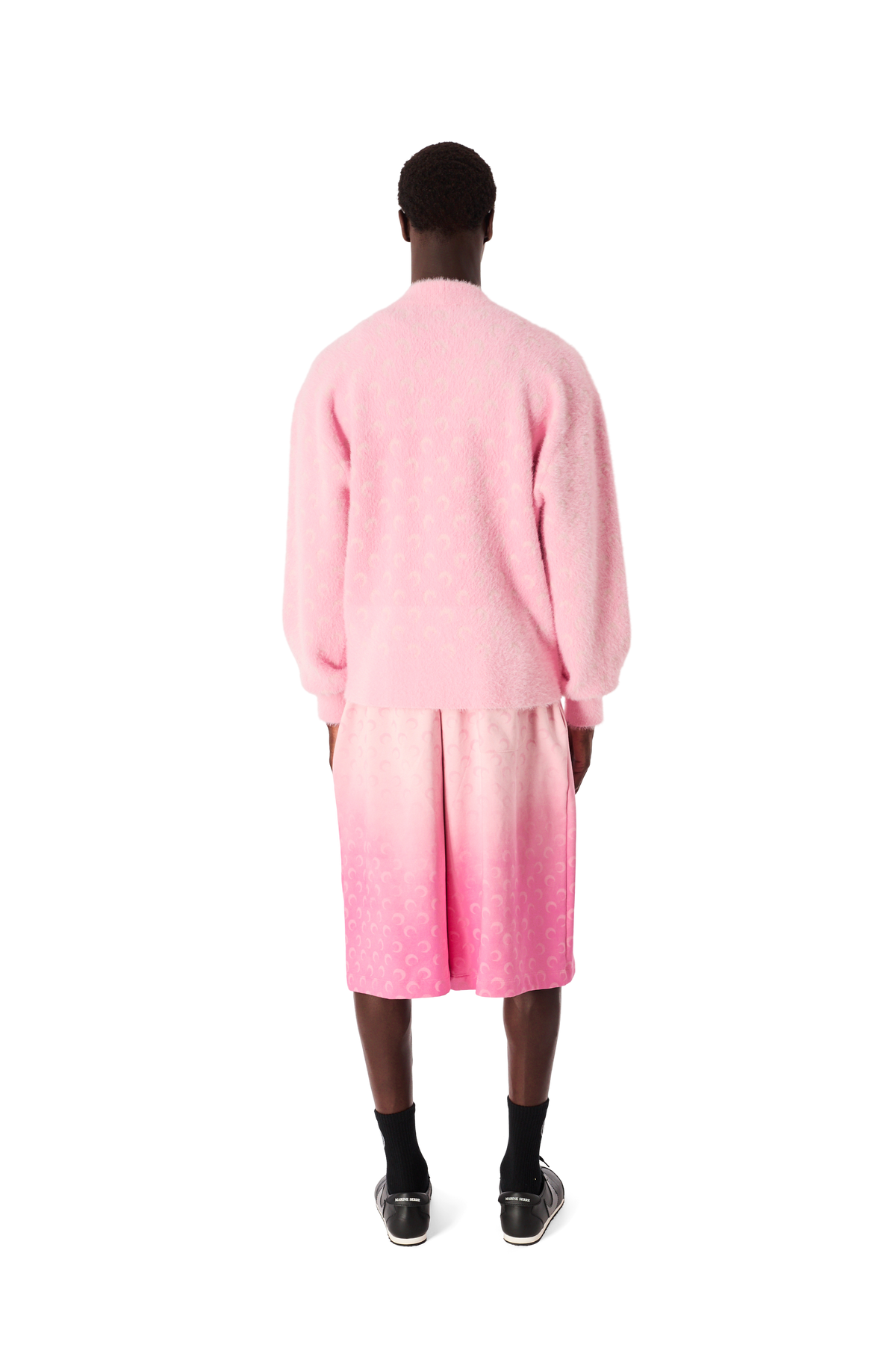 FLUFFY MOON JACQUARD KNIT LONG SLEEVES CARDIGAN, image 12 of 14