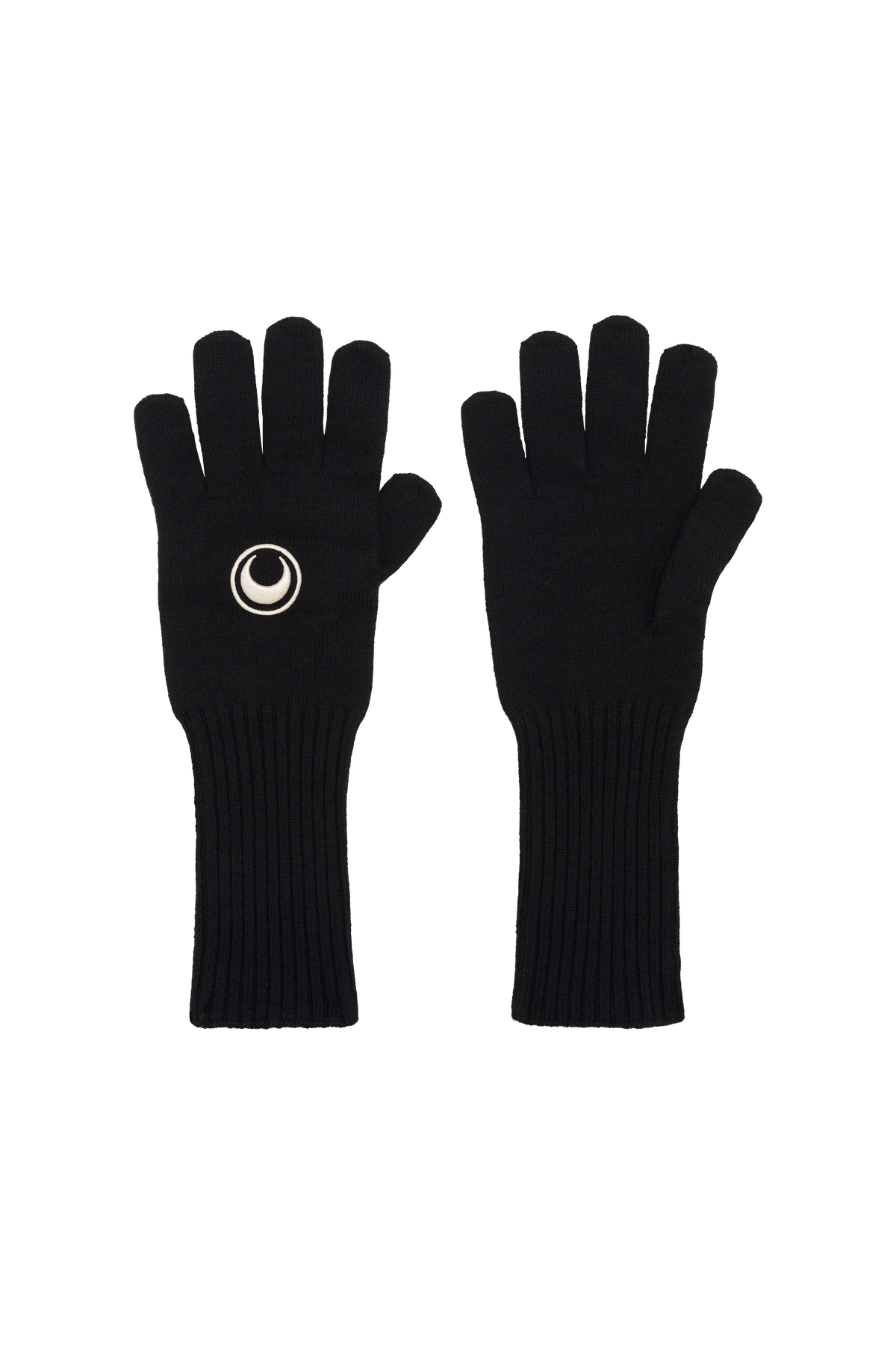 MERINO WOOL KNIT GLOVES