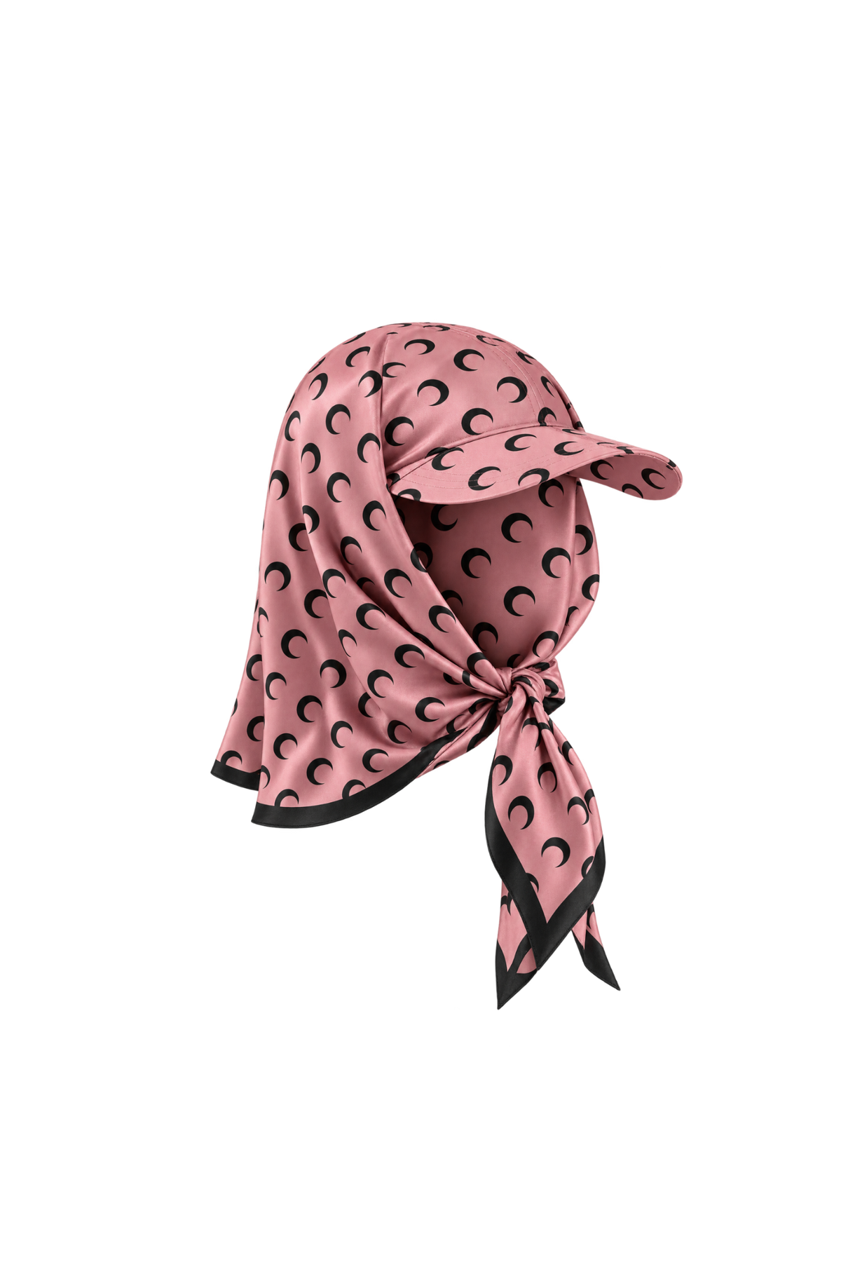 MOON SILK VEILED CAP