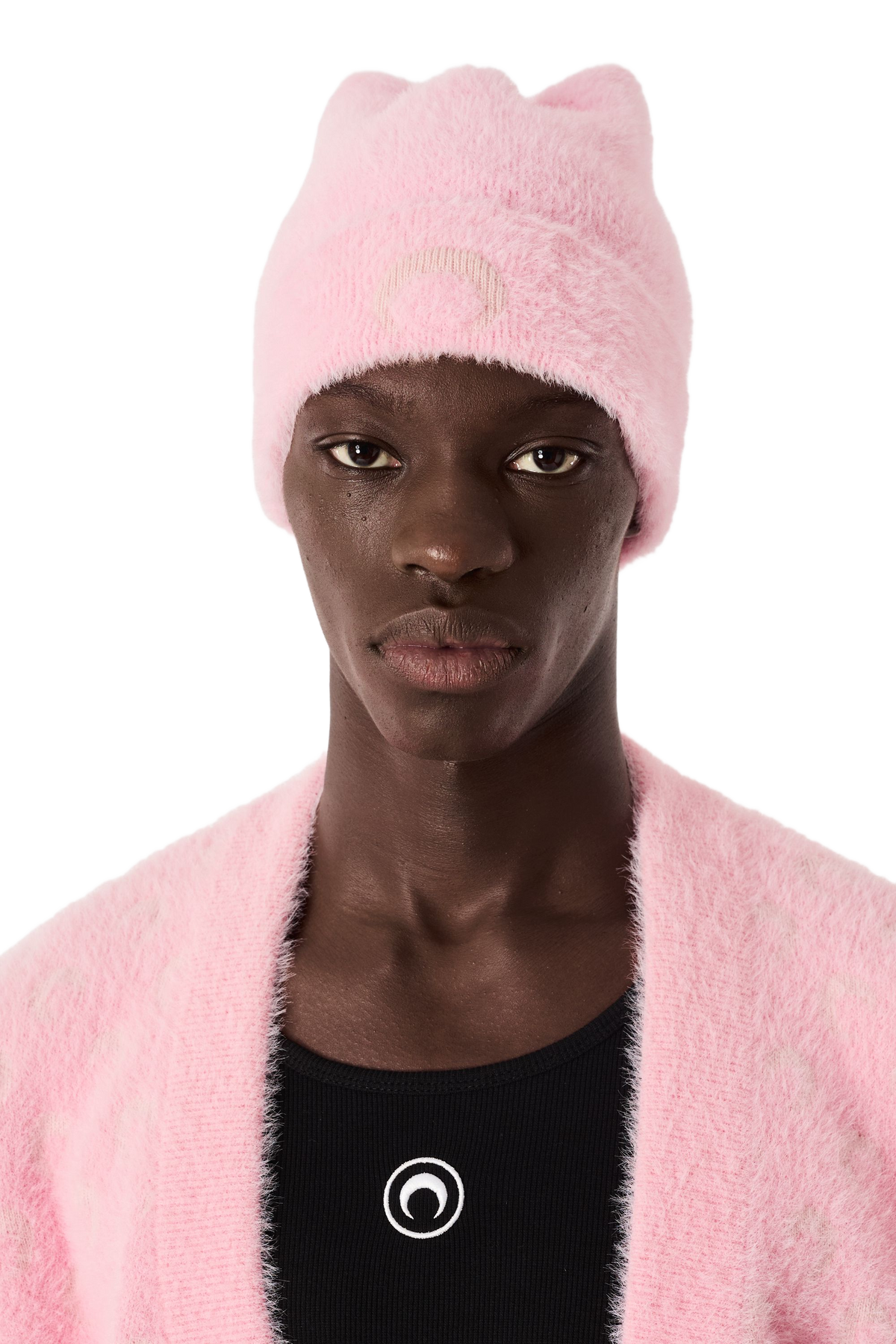 CAT EARS KNIT FLUFFY BEANIE