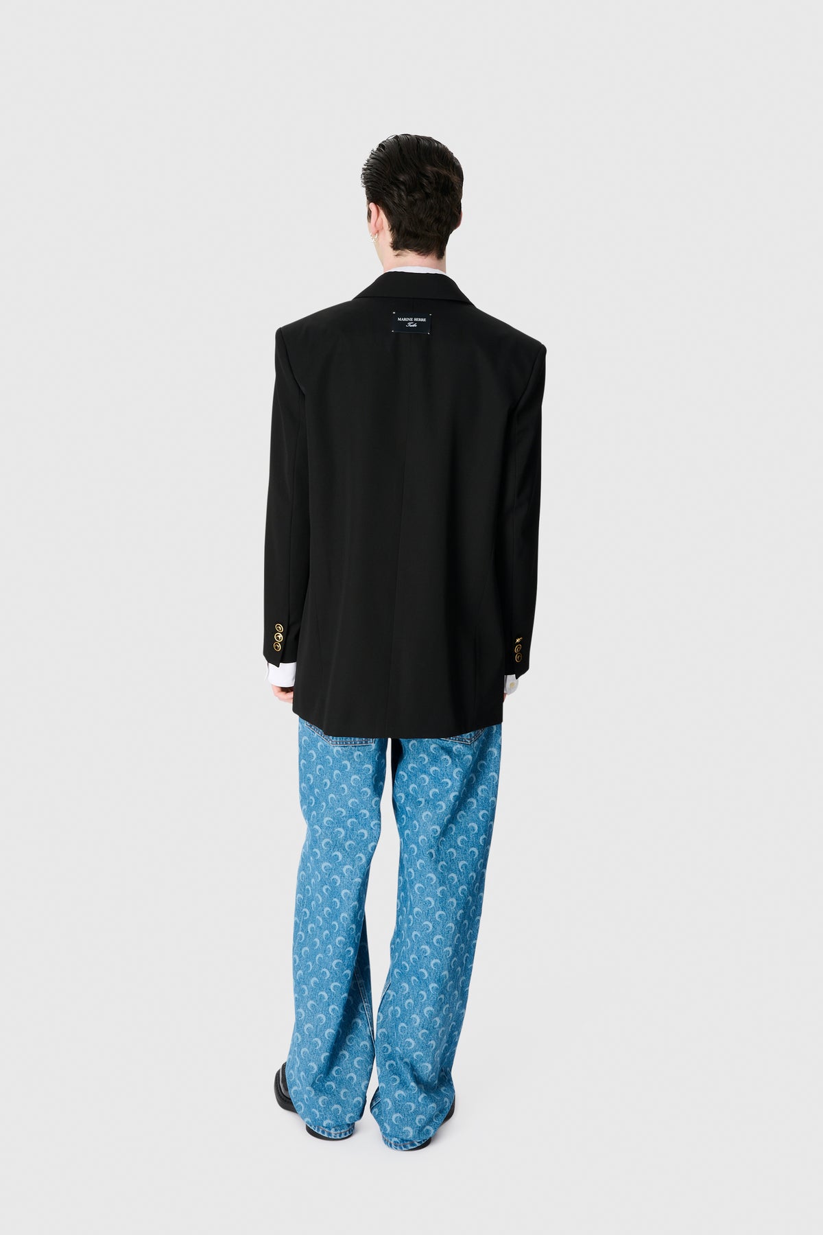 VIRGIN WOOL TWILL BOXY BLAZER, image 5 of 8