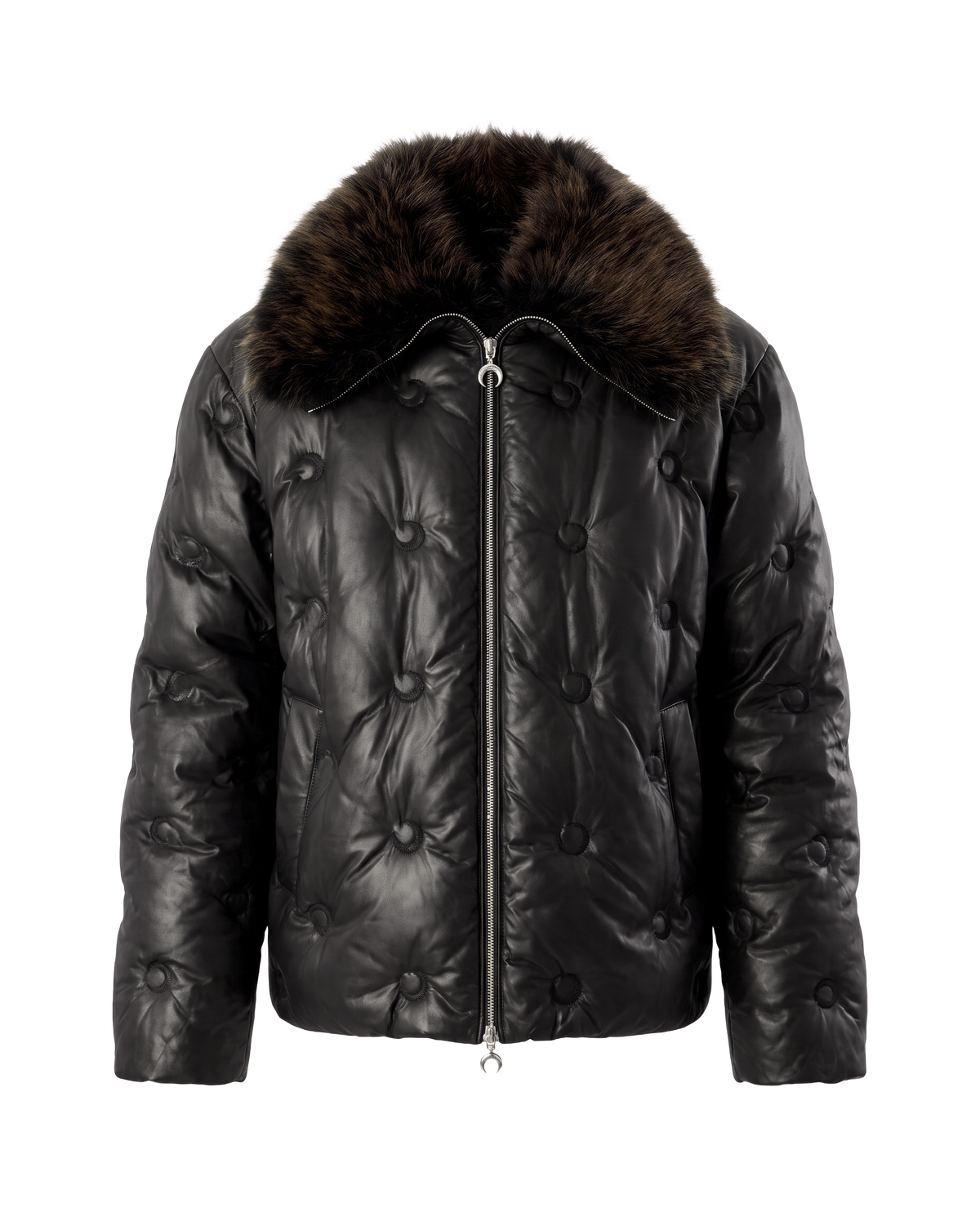 MOON QUILTED NYLON CROPPED JACKET