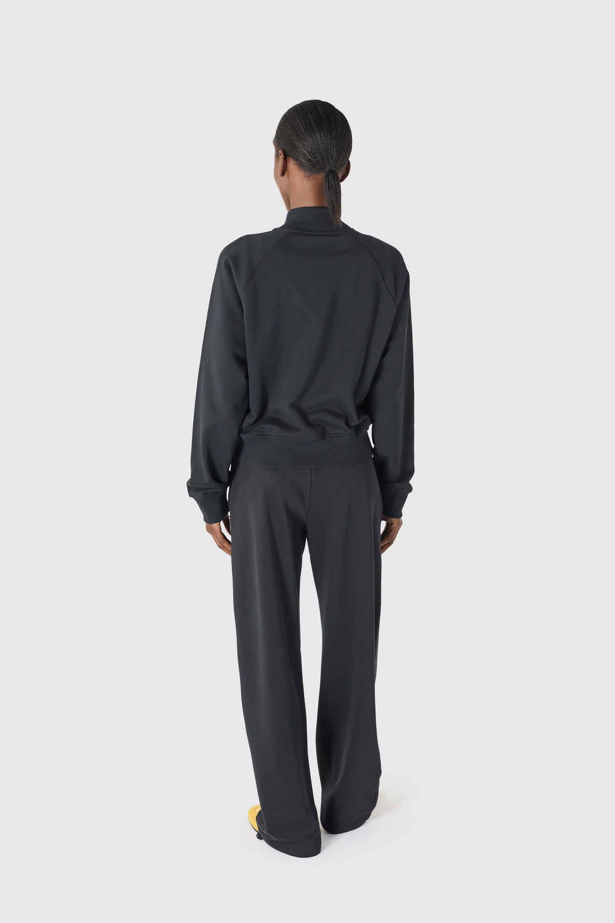 Moon logo zipped sweatshirt organic cotton, image 6 of 10