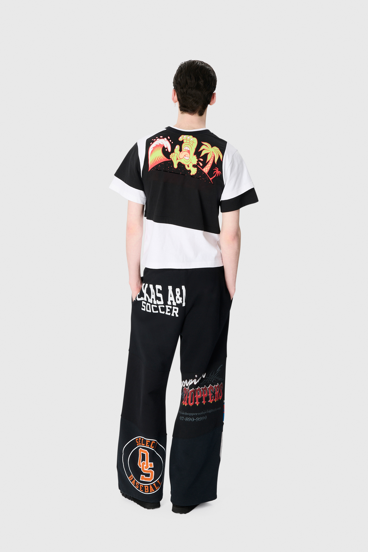 REGENERATED GRAPHIC JERSEY SWEATPANTS