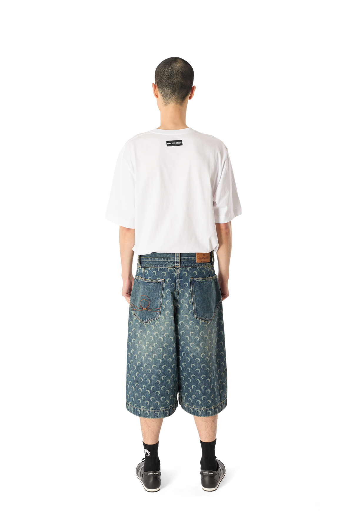 Moon Logo Jersey Relaxed T-Shirt