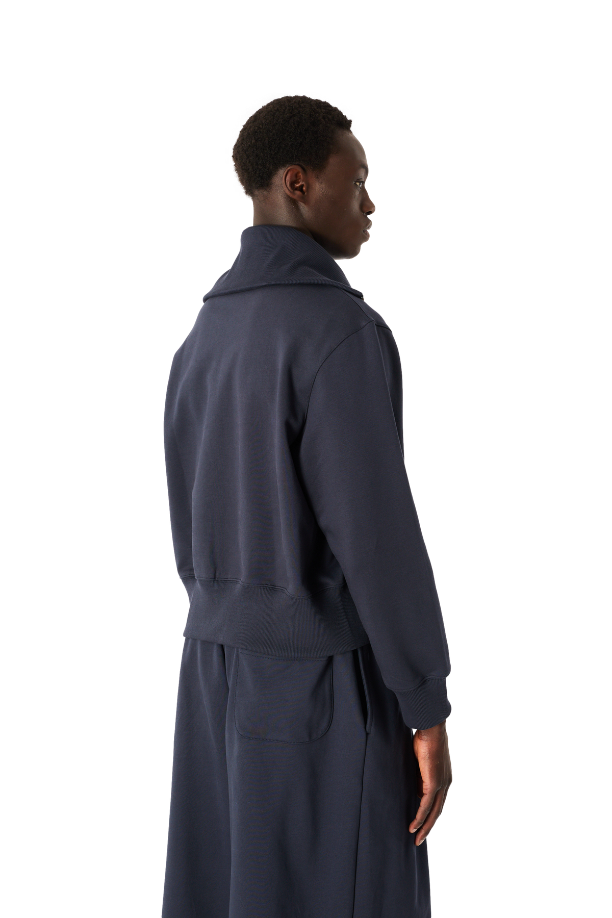 SWEAT-SHIRT EN POLAIRE À DEMI-ZIP AVEC LOGO LUNE, image 6 sur 11