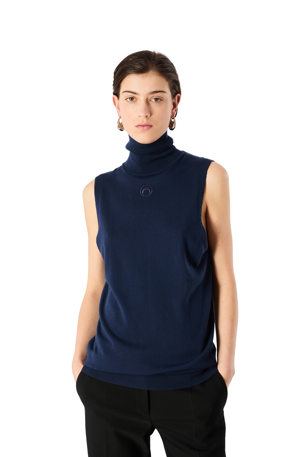 MERINOS KNIT SHORT SLEEVES SWEATER