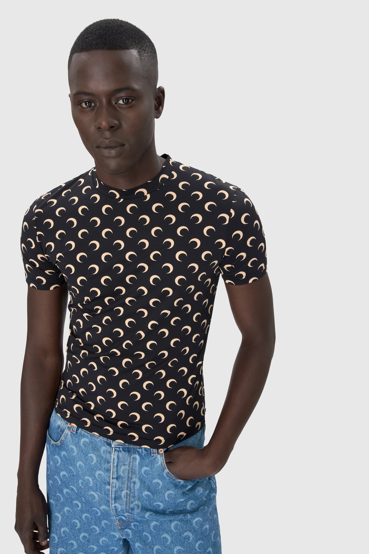 Recycled Moon Jersey Second Skin Short Sleeves Top, image 7 of 9