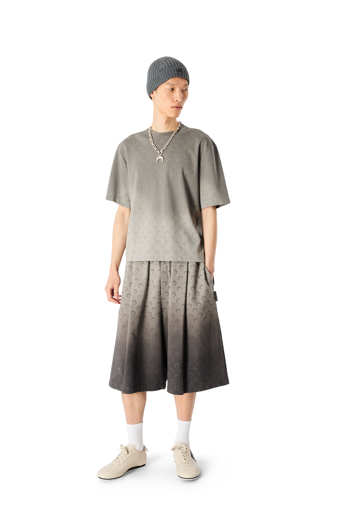FADED MOON JERSEY RELAXED T-SHIRT