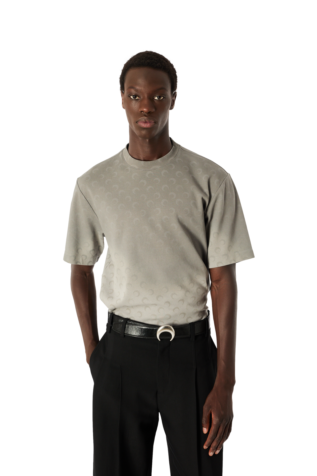 T-SHIRT AMPLE EN JERSEY Moon DÉLAVÉ, image 5 sur 10