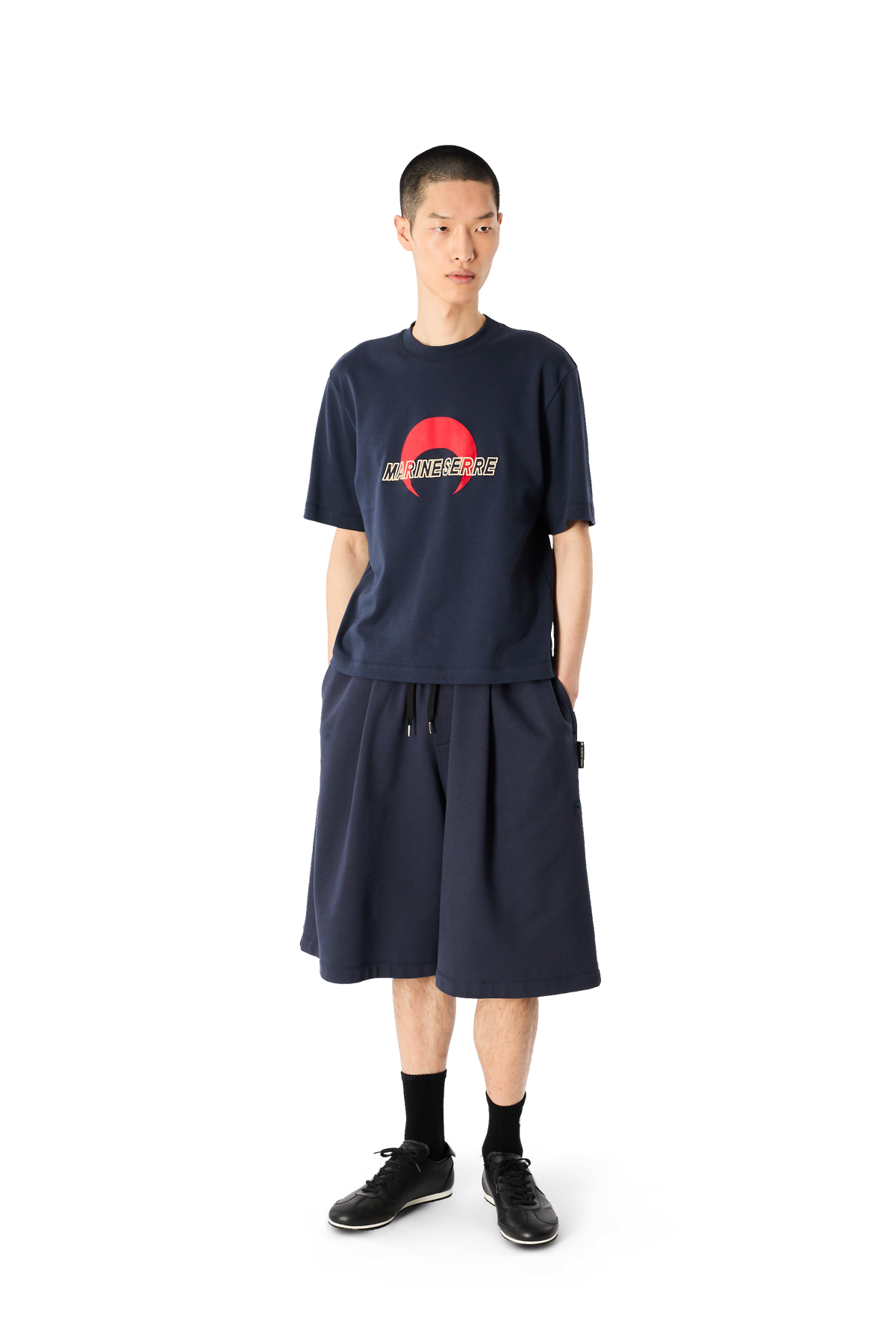 MOON LOGO FLEECE BERMUDA