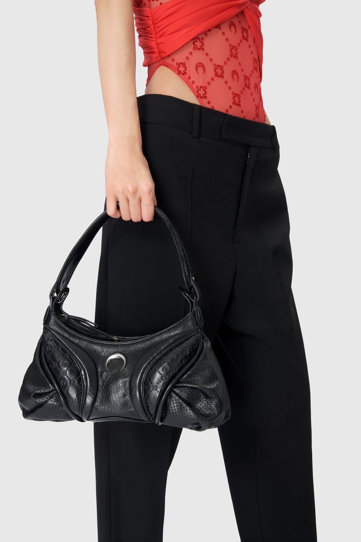 Moonogram Embossed Leather Futura