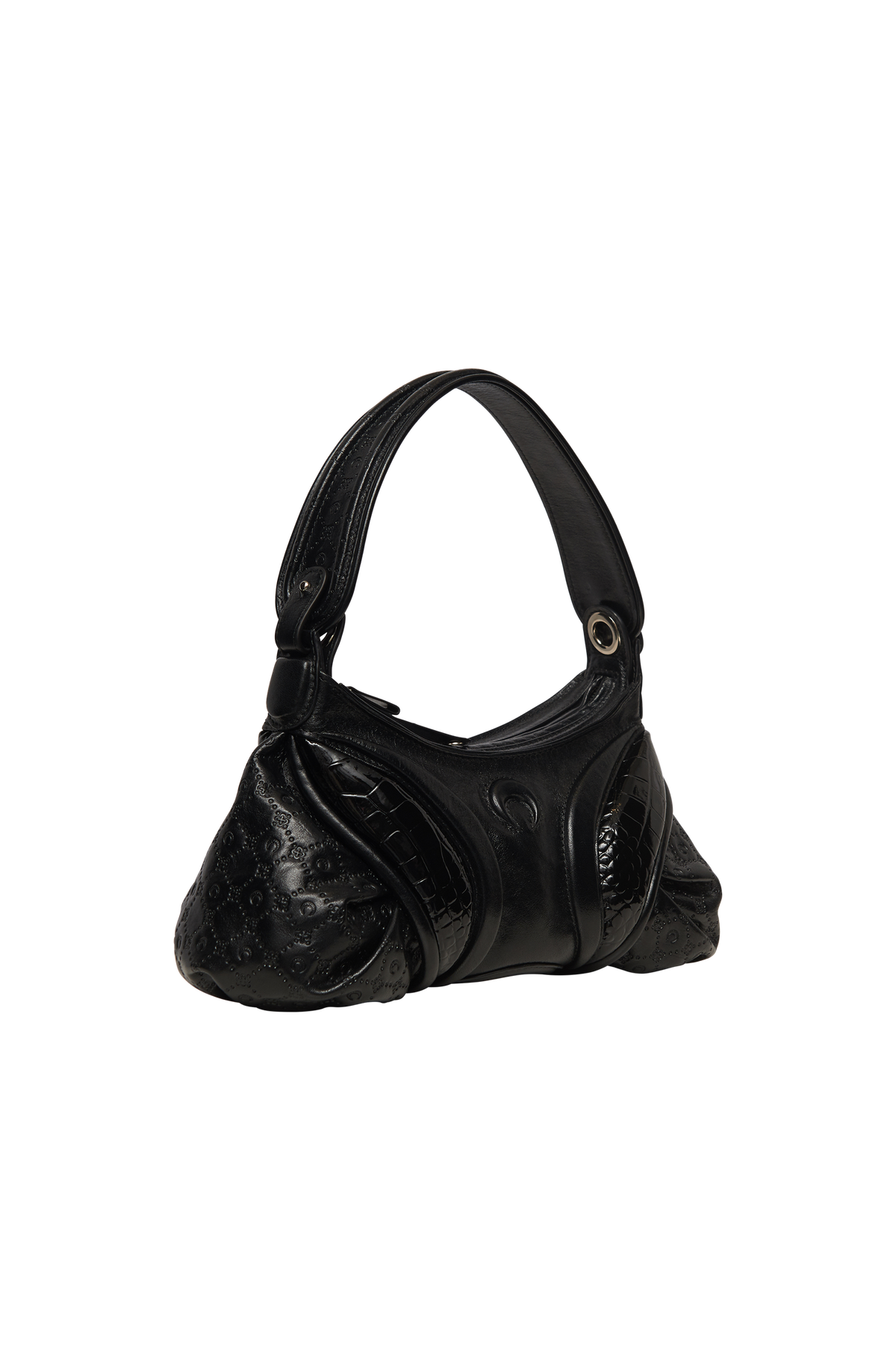 Moonogram Embossed Leather Futura