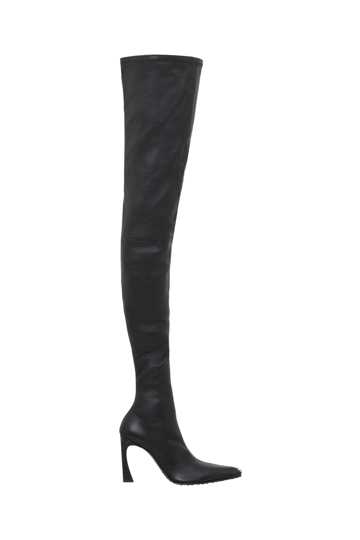 SMOOTH LEATHER MS KISS THIGH HIGH BOOTS