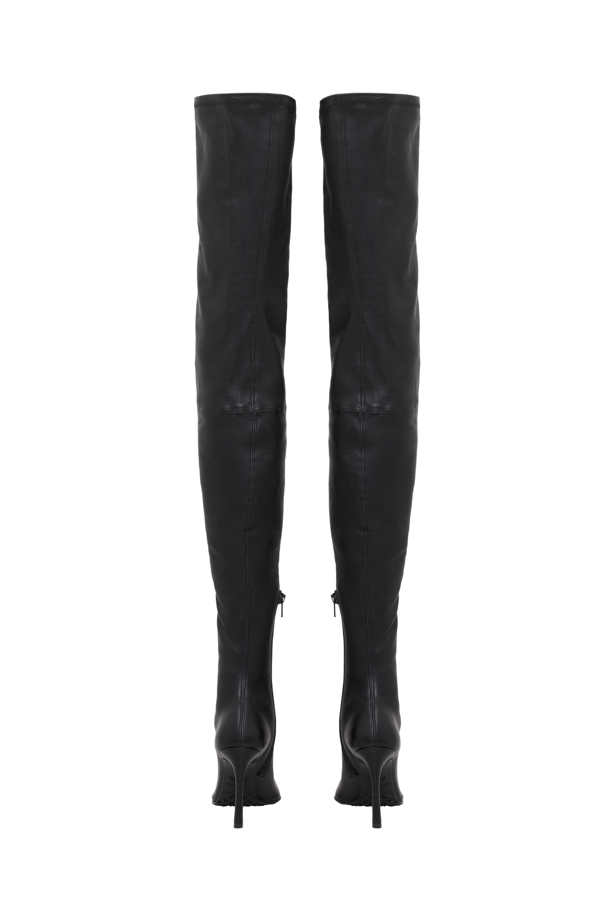 SMOOTH LEATHER MS KISS THIGH HIGH BOOTS