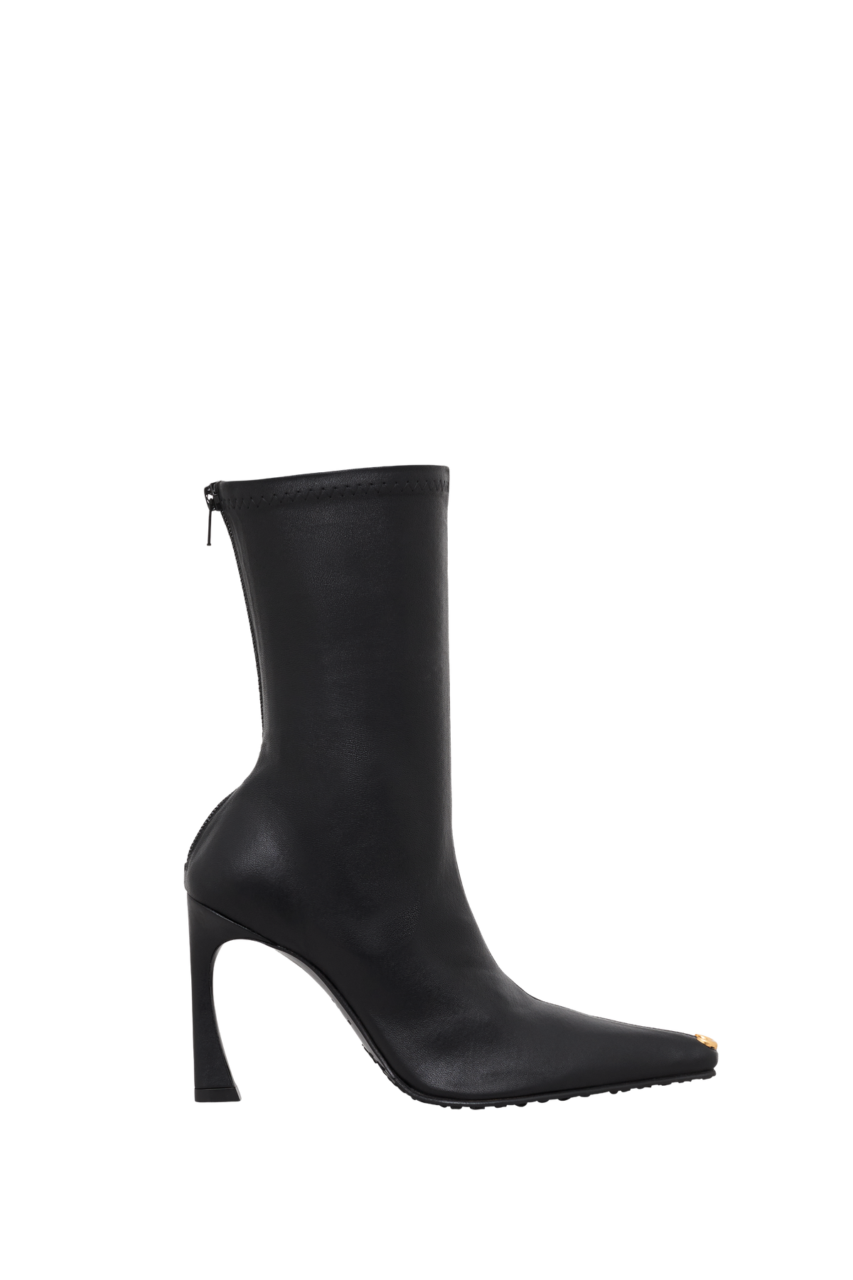 SMOOTH LEATHER MS KISS ANKLE BOOTS