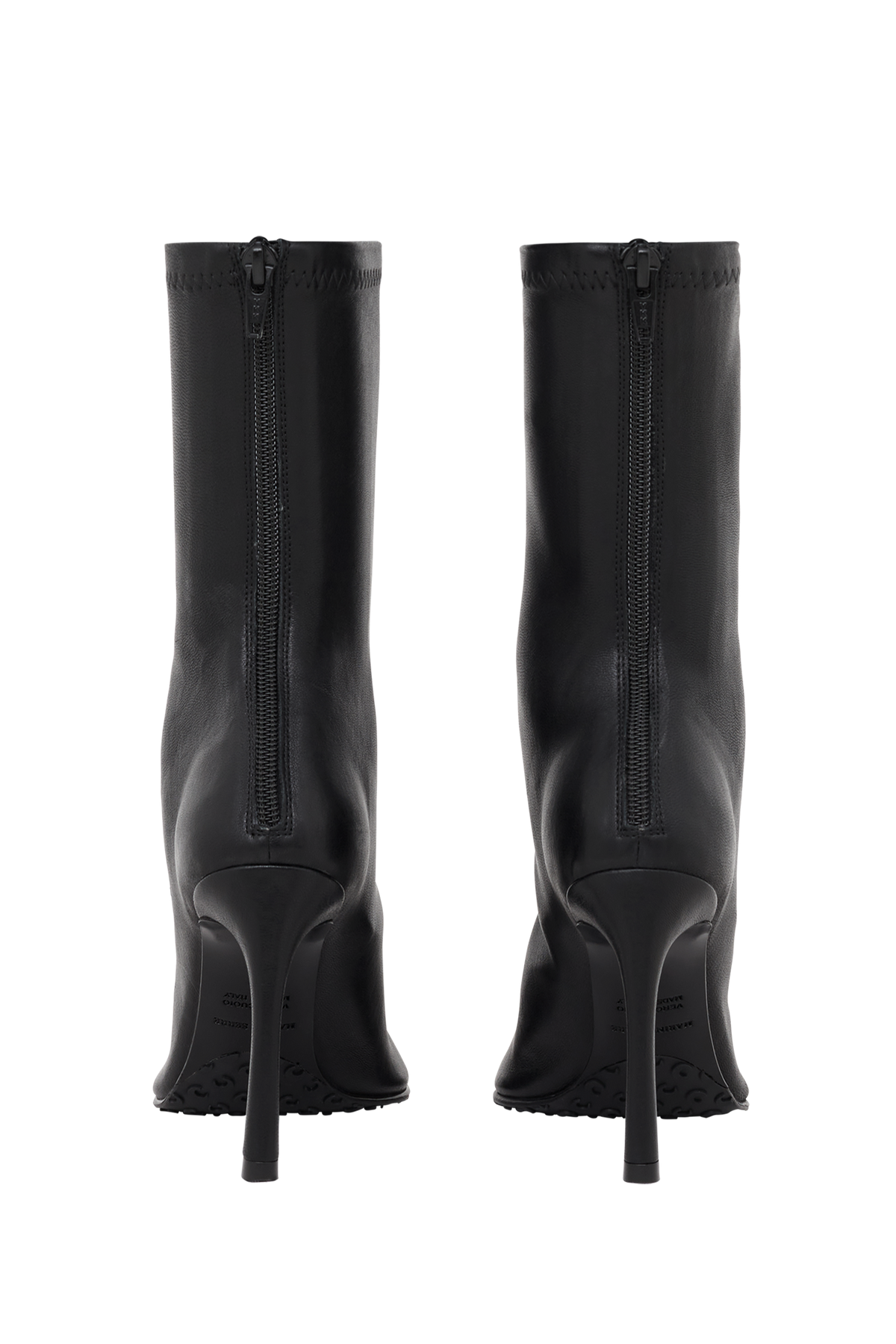 SMOOTH LEATHER MS KISS ANKLE BOOTS